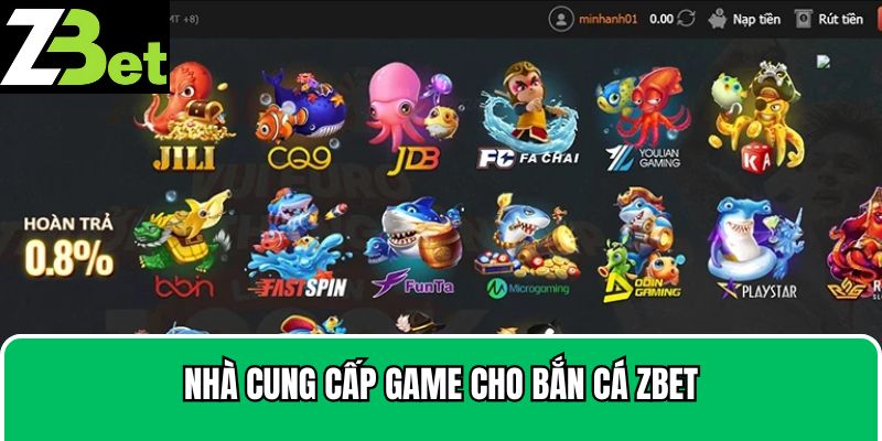 Đối tác uy tín tại sảnh bắn cá nhà cái Zbet